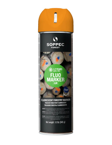 Miško žymėjimo dažai Soppec Fluo Marker 500ml | Statybų Turgus