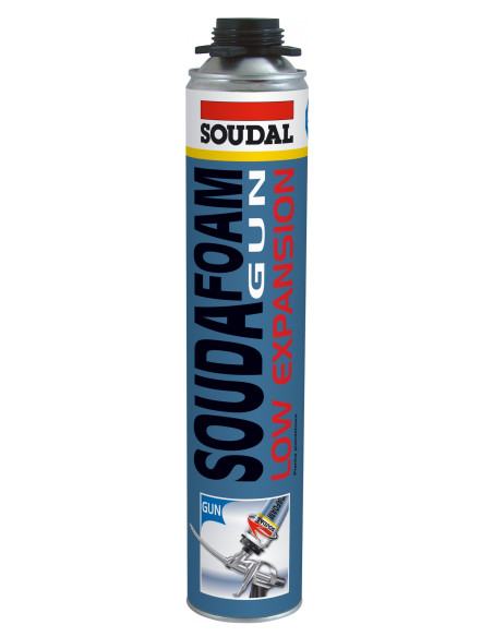 Putos montavimo mažo plėtimosi LOW EXPANSION pistoletinės 750ml SOUDAL