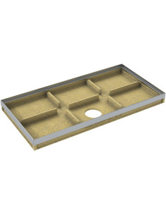 Batų valymo Vonelė polimerbetoninė  100x50cm. Statybinės medžiagos