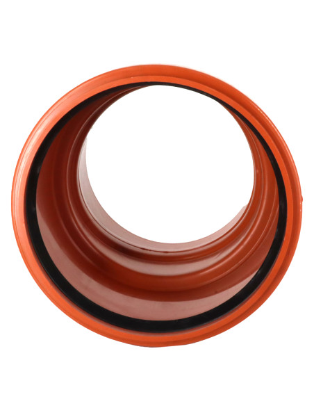 Remonto adapteris 160 mm | PVC mova lygiam vamzdžio galui