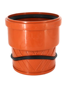 Remonto adapteris 160 mm | PVC mova lygiam vamzdžio galui