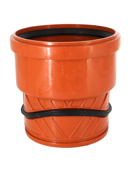 Remonto adapteris 160 mm | PVC mova lygiam vamzdžio galui
