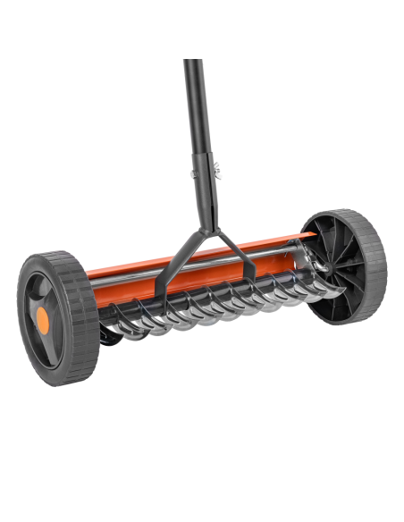 Rankinis aeratorius su ratukais 34 cm KT-V2045 | Samanų grėblys