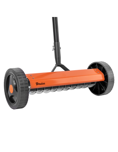 Rankinis aeratorius su ratukais 34 cm KT-V2045 | Samanų grėblys