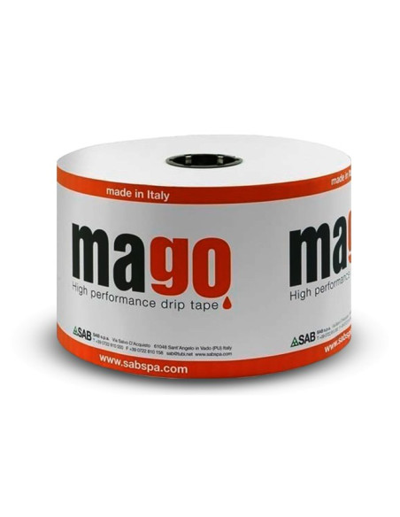 Lašelinė juosta MaGo 16mm | 1,5 L/h [30cm] | 2200m | SAB System