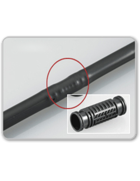 Rudas lašelinis vamzdis SAB 16mm 40cm 100m | 2,0l/h | System Group