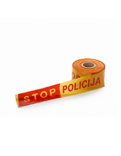 aptvėrimo juosta įspėjamoji juosta stop policija