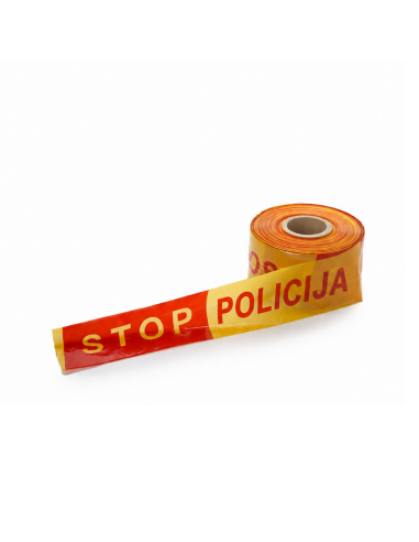 aptvėrimo juosta įspėjamoji juosta stop policija