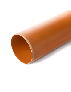 Vamzdis lauko kanalizacijos PVC 160mm, ilgis 3m monolitinis. Statybinės medžiagos 2