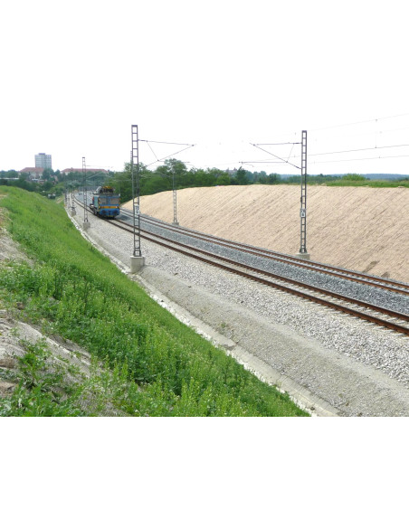 Tinklas priešerozinis, kokoso pluošto, JUTENON® ECC400, 2.0x50m [100m2]