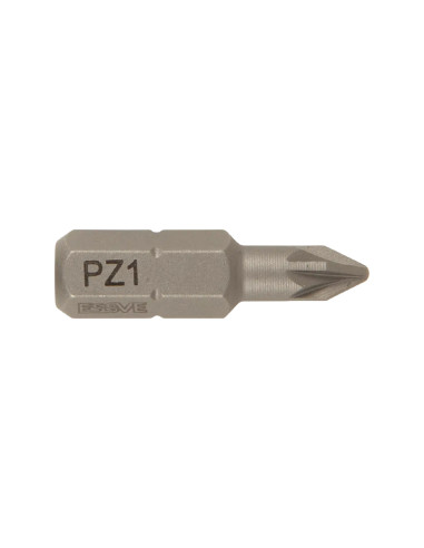ESSVE sukimo antgaliai PZ1 25mm, 3 vnt. pakuotė
