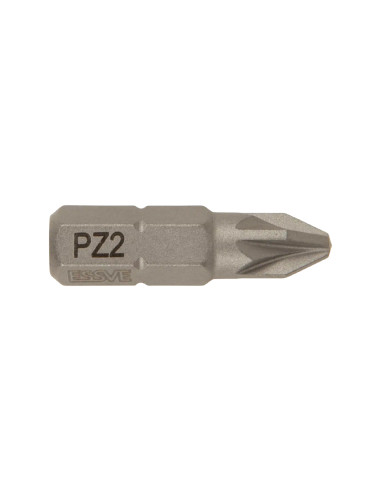 ESSVE sukimo antgaliai PZ2 25mm, 3 vnt. pakuotė