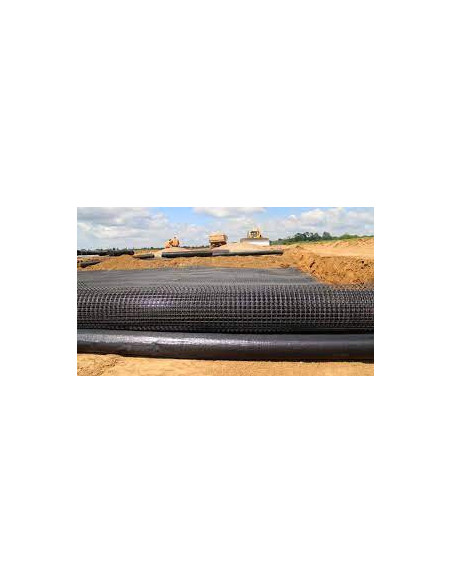Biaksialus geotinklelis PolGrid BX 40/40, 4x30 m