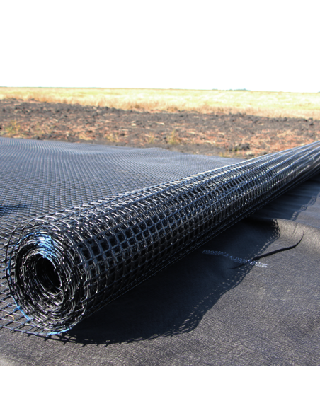 Biaksialus geotinklelis PolGrid BX 20/20, 4x75 m