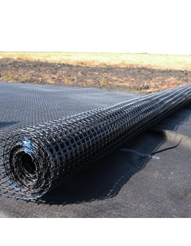 Biaksialus geotinklelis PolGrid BX 40/40, 4x30 m