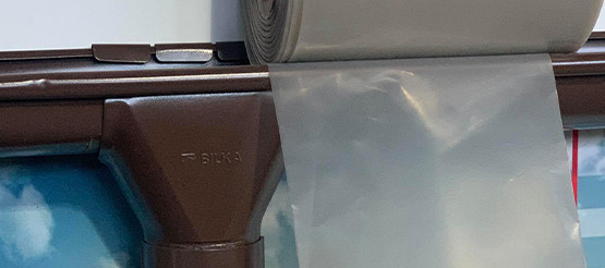 Ką naudoti vietoj lietvamzdžio, kol nebaigta namo išorės apdaila?