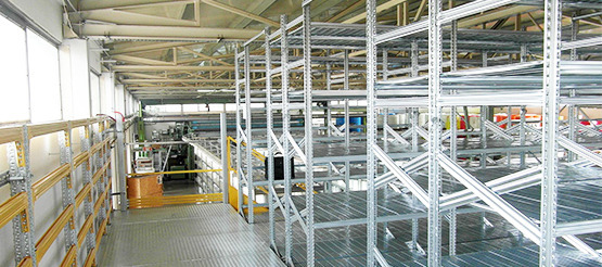 Cinkuoto plieno lentynų-stelažų METALSISTEM montavimo instrukcija